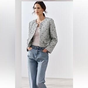 ZARA SEQUIN JACKET ZW COLLECTION